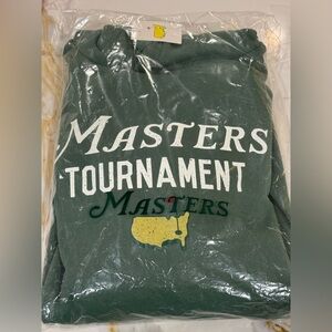 2025 Green The Masters Tournament Hoodie sz small NWT